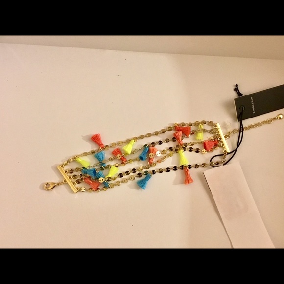 BAUBLEBAR Rick multi-row chain and tassel bracelet - Picture 3 of 3